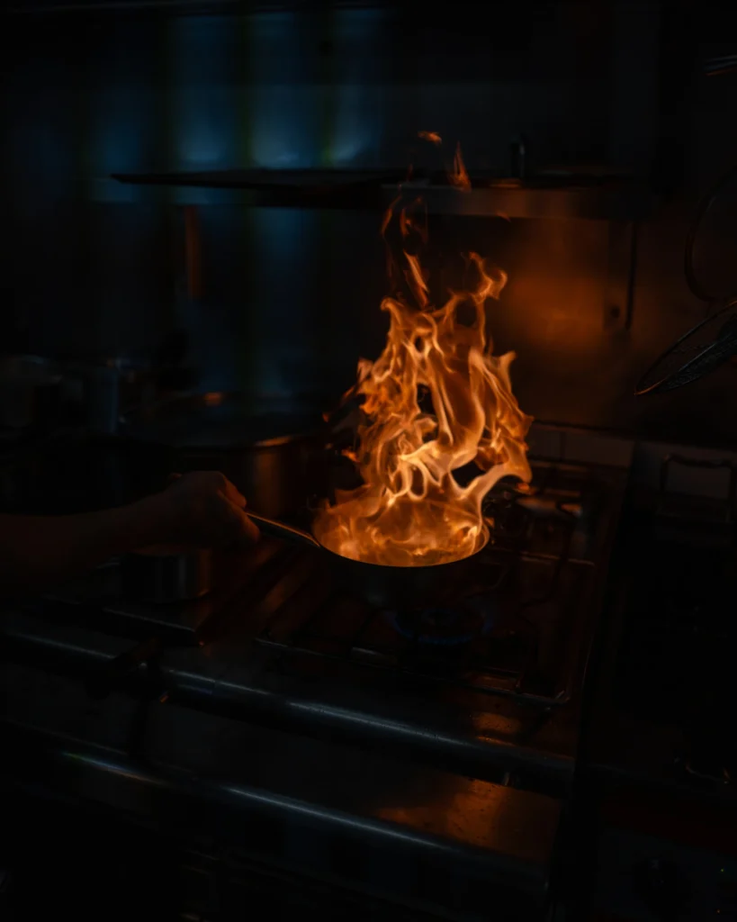 kaldera-restaurant-biarritz-flamme
